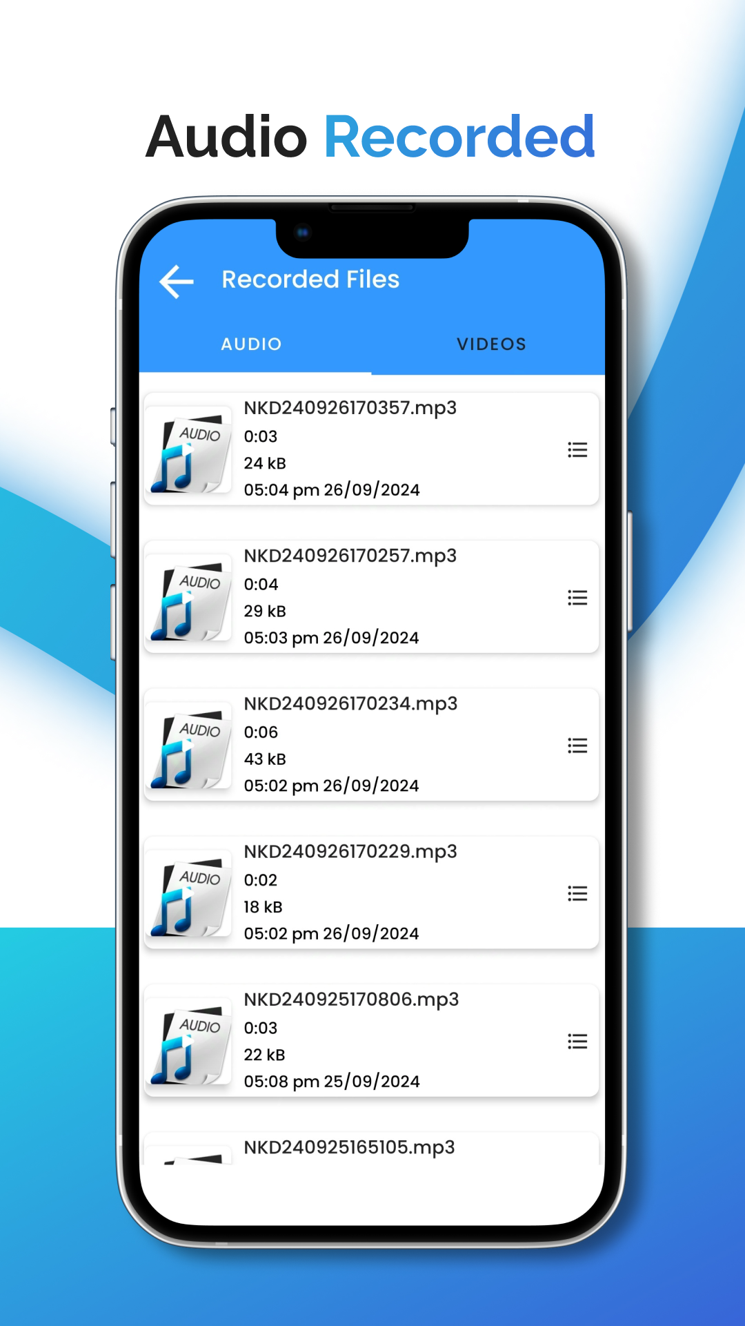 Background Recorder Camera Switch
